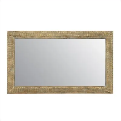 Quel est le nom de la partie métallique d'un miroir, souvent composée d'un mélange d'étain et de mercure, qui effectue la réflexion ?