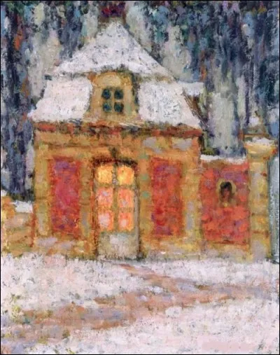 Qui a peint "Neige à Versailles" ?