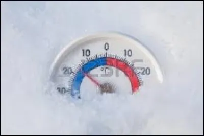 Laquelle de ces températures NE correspond PAS au zéro absolu ?