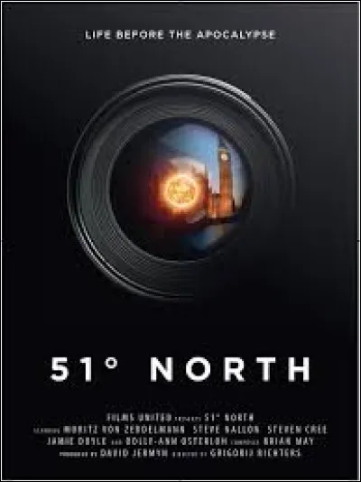 Brian May a signé la bande originale du film "51 Degrees North". De quel groupe a-t-il fait partie ?