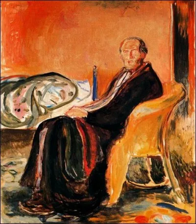 Qui a peint " Autoportrait apr&egrave;s la grippe espagnole" ?