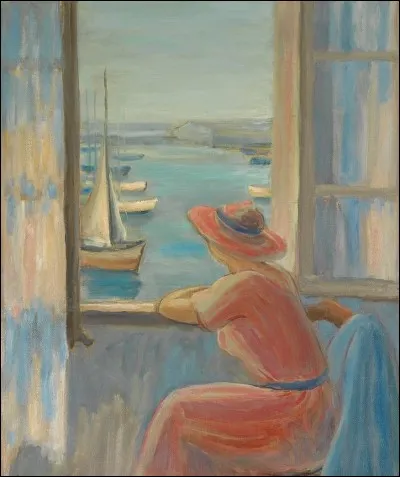 Qui a peint "Pr&egrave;s de la fen&ecirc;tre, &icirc;le d'Yeu" ?