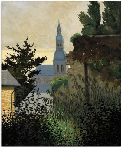 Qui a peint "Eglise Saint Sauveur &agrave; Dinan" ?