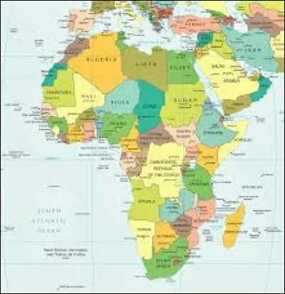 Combien y a-t-il de pays africains ?