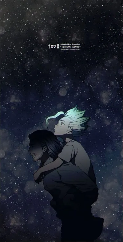 Où était le "père" de Senku lorsque la pétrification s'est produite ?