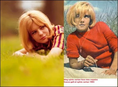 Qui est la chanteuse à droite de France Gall ?