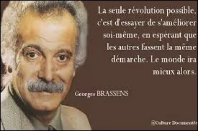 Complétez les paroles de ''La Ballade des gens qui sont nés quelque part'' de Georges Brassens.

''C'est vrai qu'ils sont plaisants tous ces petits villages
Tous ces bourgs, ces hameaux, ces lieux-dits, ces cités
Avec leurs châteaux forts, leurs églises, leurs plages
Ils n'ont qu'un seul point faible ------------------------''