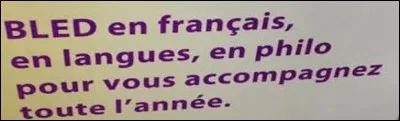 À l'évidence, il se trouve une faute ici ! Laquelle ?