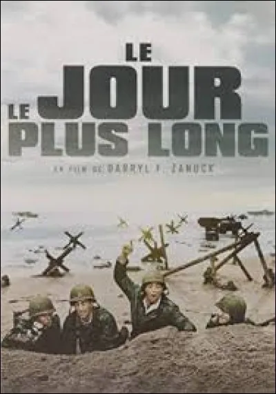 « Le Jour le plus long » est le titre du film sorti en 1962. Quel officier allemand aurait prononcé cette expression lors de son inspection du mur de l'Atlantique en avril 1944 ?