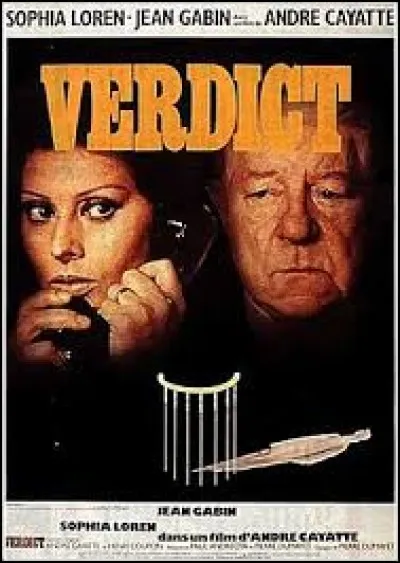 Qui interprétait le rôle de la concierge des Leguen dans le film « Verdict » (André Cayatte) sorti en 1974 ?