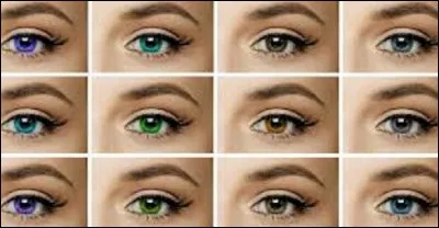 Quelle est la couleur d'yeux la moins répandue ?