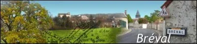 Commune francilienne, dans la Grande Couronne, Bréval se situe dans le département ...
