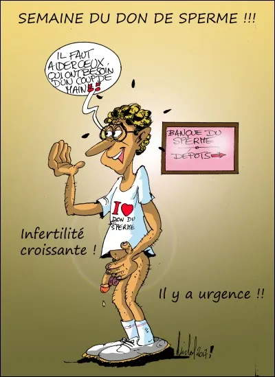 Quant aux endocrinologues, ils sont désespérés ! Les dons de sperme se font de plus en rares !