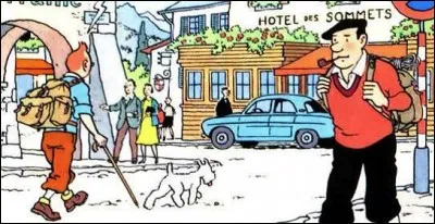 Dans quel album Tintin séjourne-t-il a l'hôtel des Sommets ?