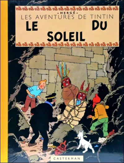 Quel est le nom de cet album de la série "les Aventures de Tintin" ?