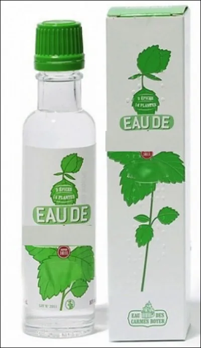 Quel est le nom de cette lotion &agrave; base de plantes et d'&eacute;pices, utilis&eacute;e depuis 1611 pour soulager la digestion et le stress ?