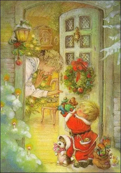 On décore la porte avec la couronne de l'Avent : qui l'a inventée, à l'origine décorée de ses 4 bougies ?