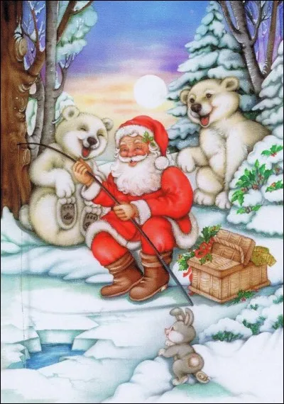 D'où vient-il ? Nul ne sait, mais bien que son lieu d'habitation soit un sujet controversé, le "village du père Noël" existe réellement, près de Rovaniemi. Où est-il ?