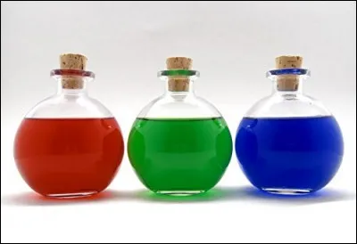 Quatre potions sont posées devant toi. Laquelle choisis-tu de boire ?