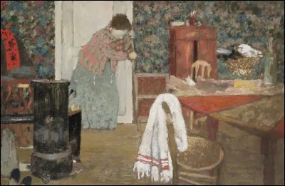 Quel peintre est l'auteur du tableau "La balayeuse" ?