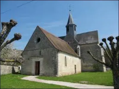 Ici, vous avez l'&eacute;glise Saint-Georges d'&Eacute;tourvy. Village Aubois, il se situe en r&eacute;gion ...