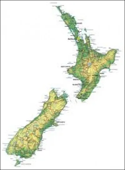 La superficie de la Nouvelle-Zélande est supérieure à celle de la France.