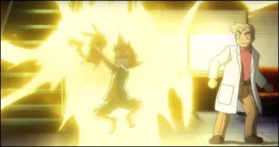 Tu veux faire un gros bisou sur la joue de ton pikachu sauf que ton pikachu t'a électrocuté sans faire exprès ! Que fais tu ?