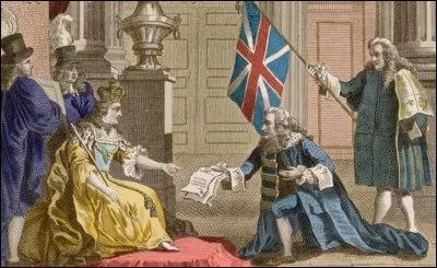 Le royaume de Grande-Bretagne naît des actes d'Union -Acts of Union - deux lois, anglaise et écossaise, ratifiant le traité d'Union des deux royaumes : à quelle date ?