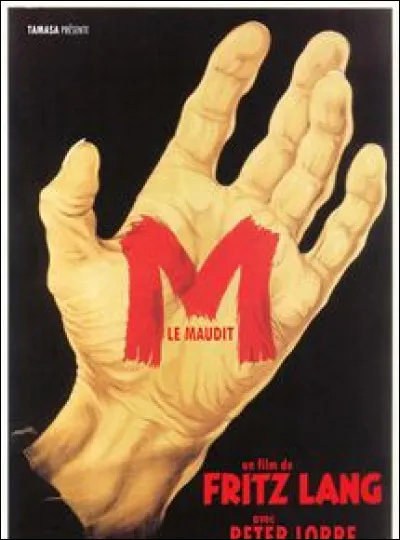 Quelle est la nationalité du film "M le Maudit" ?