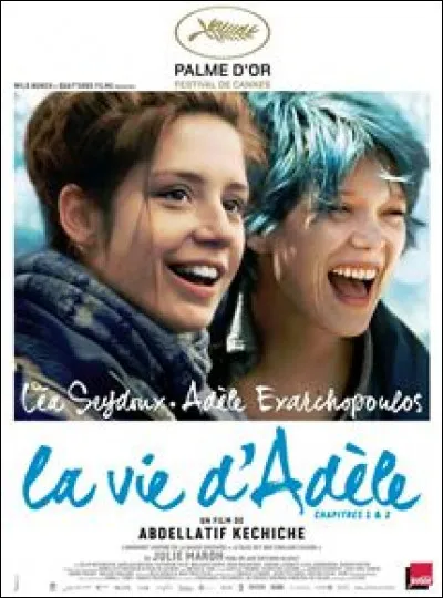 Quelle est la nationalité du film "La Vie d'Adèle" ?