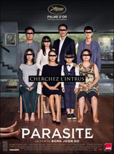 Quelle est la nationalité du film "Parasite" ?