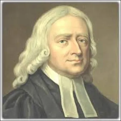 Retrouvez la personnalité ci-dessous grâce à l'indice : 
prédicateur et ministre anglican du XVIIIe siècle.