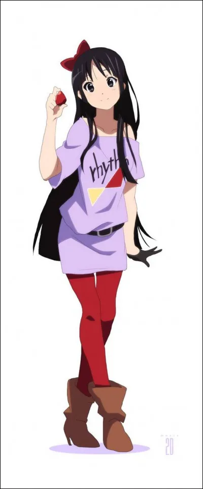À quel anime appartient Mio Akiyama ?