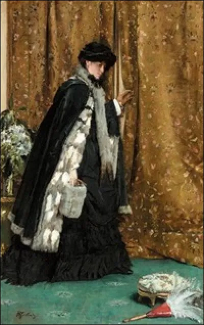 Belle et grande cape pour cette "Visite Matinale", représentée par :