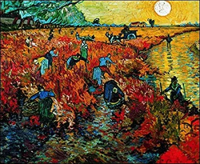 Quel peintre a vendu un seul tableau de son vivant "La Vigne rouge" ?