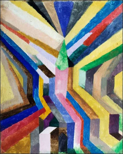 Qui a peint "Eglise verte et clocher" ?