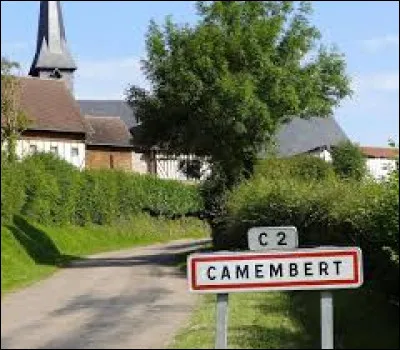 Dans quel département se situe Camembert ?