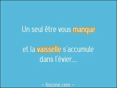 Qui a écrit "Un seul être vous manque et tout et dépeuplé" ?