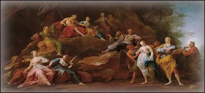 Après leur mort, c'est dans l'espace des Enfers que se retrouvent les héros de l'Antiquité et les gens vertueux.