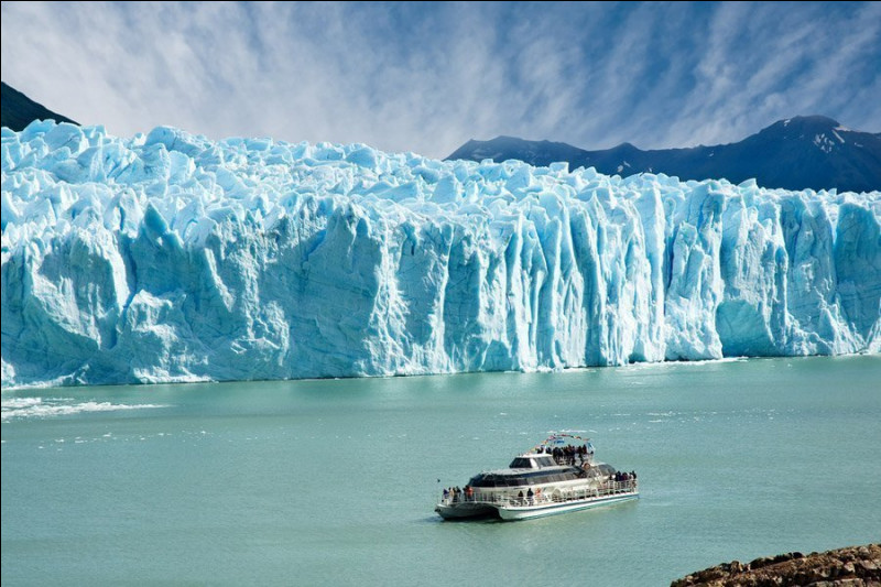 Où situez-vous le glacier Perito Moreno ?
