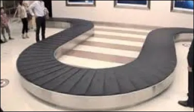 Complétez : elle ne voit pas sa valise sur le...