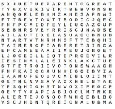 Complétez : elle occupe son temps libre en complétant des grilles de...