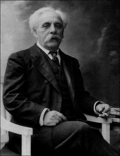 En quelle année est mort le compositeur Gabriel Fauré ?