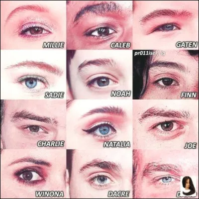 Selon toi, qui a les plus beaux yeux ?