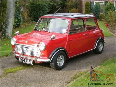 En quelle année est née la mini-cooper ?