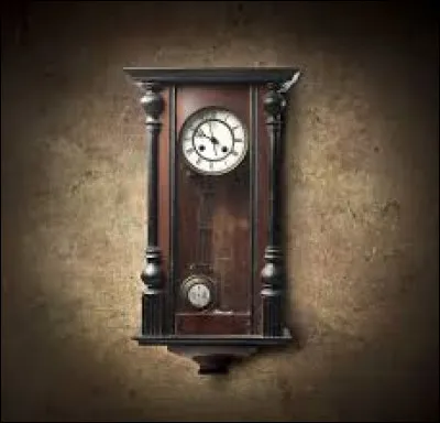 Complétez les paroles : "La pendule de l'entrée s'est arrêtée sur...".
