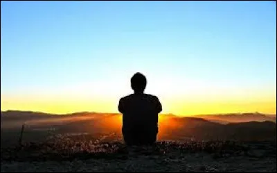 T'arrive-t-il de faire des réflexions sur des choses comme l'infini et l'espace ?