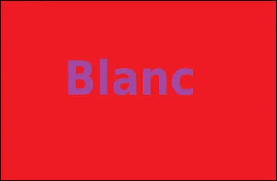 Quelle est cette couleur ?