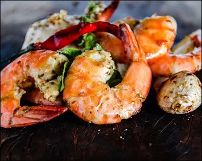 Sans oublier ces crustacés à la chair ferme, qui vont venir parfaire nos pâtes aux fruits de mer :