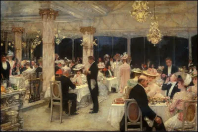 Qui a peint "Armenonville le soir du Grand Prix" ?